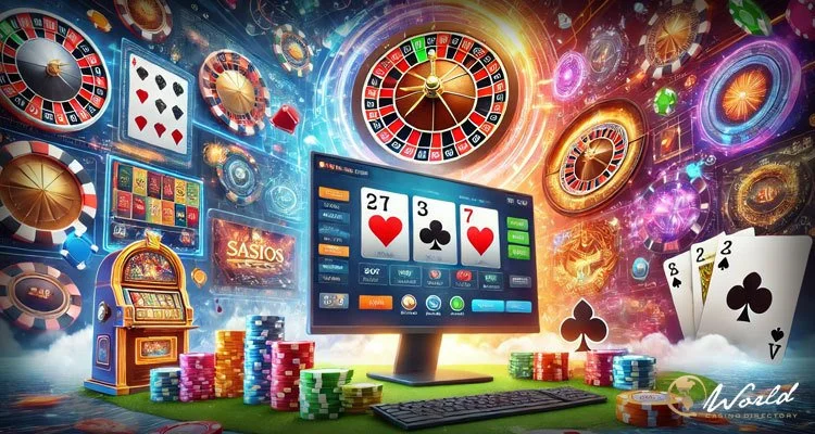 Live dealer casino table view